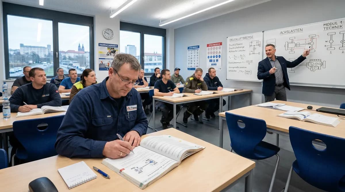 LKW-Führerschein Kosten 2026 — Was kostet Klasse C/CE in Bayern?